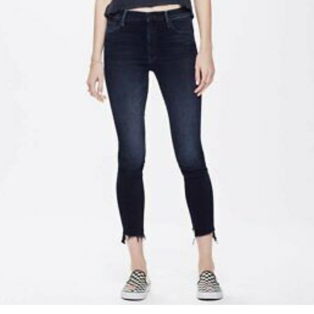Mother- The Stunner Zip Two Step Fray Jeans in Last Call - 26